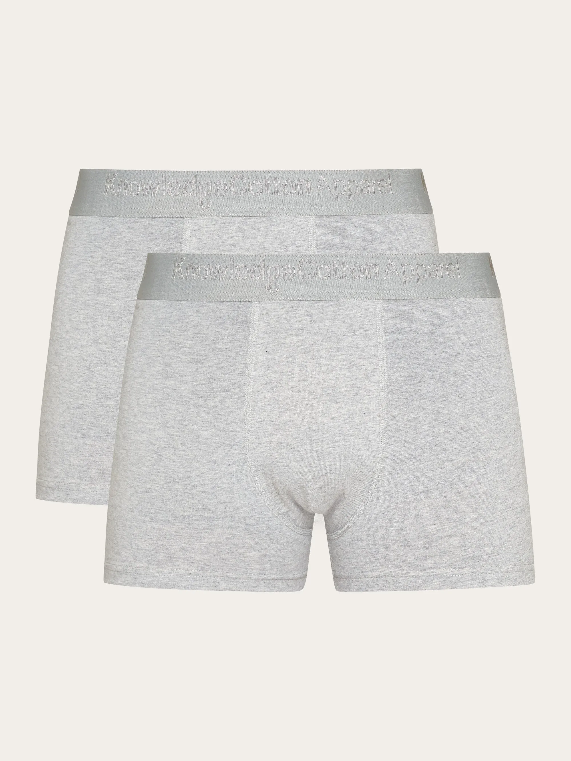 2 pack underwear - GOTS/Vegan - Grey Melange