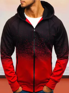 3D digital print hoodie with design coat