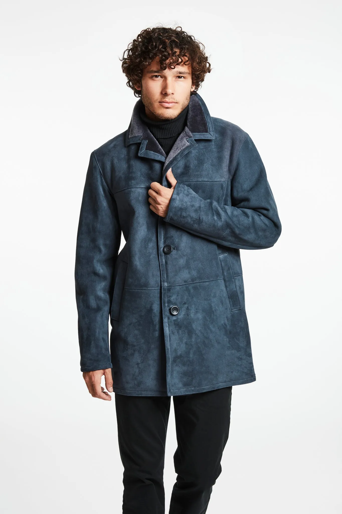 #501 Most Poular Man's Shearling Coat  REDUCED $850