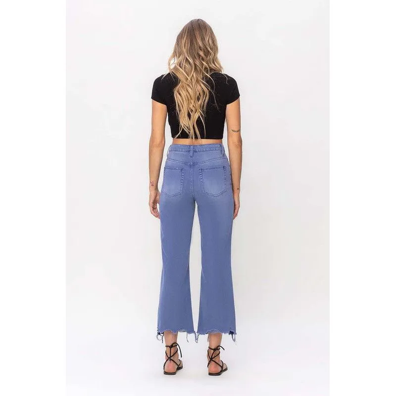 90"s Vintage Crop Flare Jeans