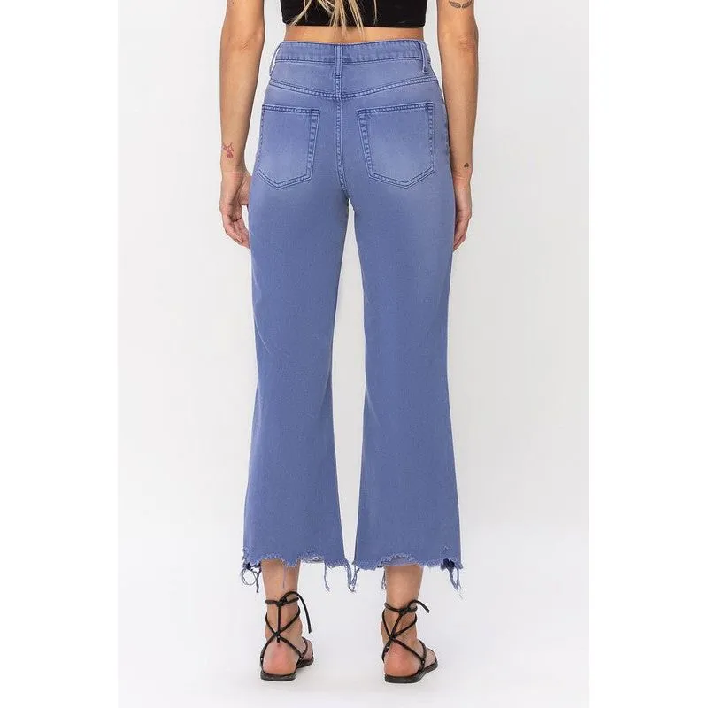 90"s Vintage Crop Flare Jeans