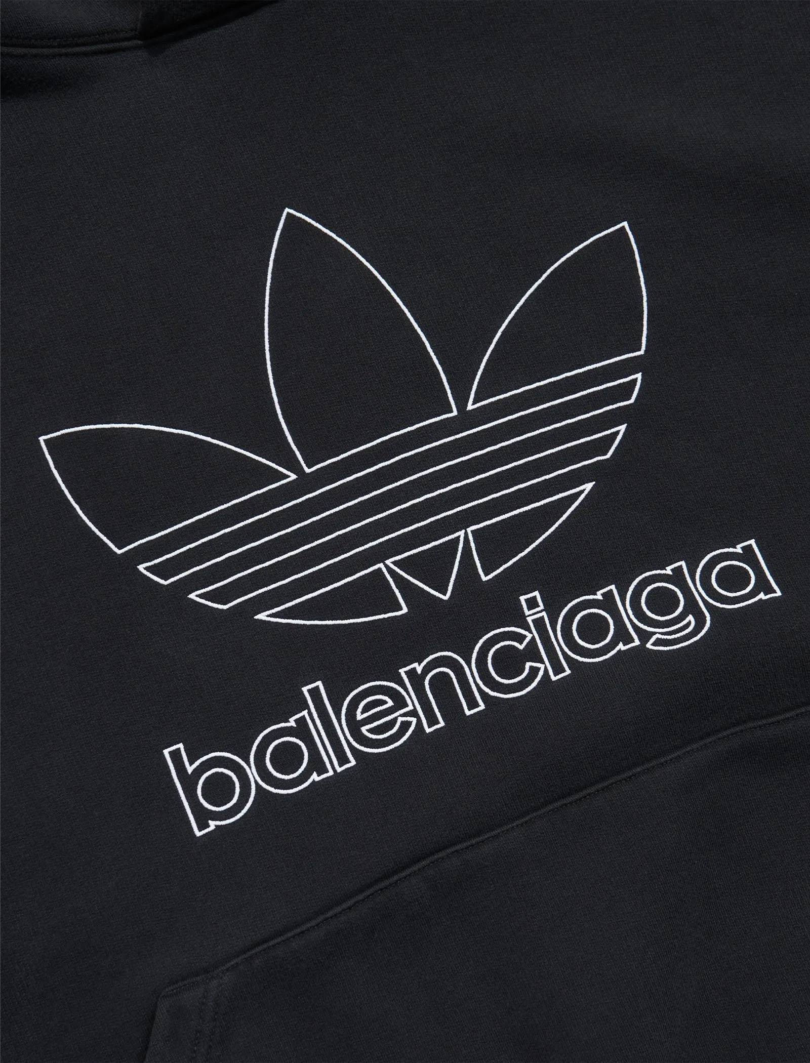 ADIDAS LARGE-FIT HOODIE