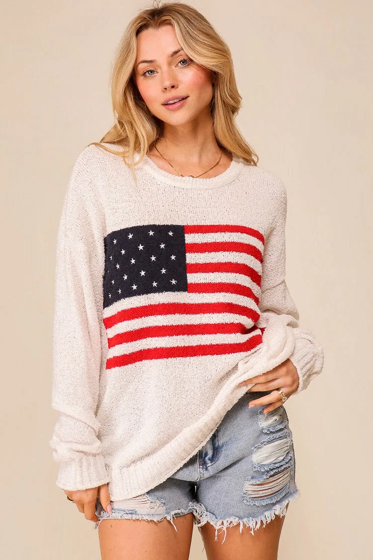 AMERICANA SWEATER TOP