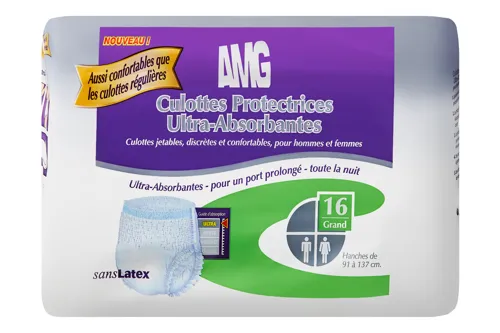 AMG Protective Underwear, Ultra-Absorbent