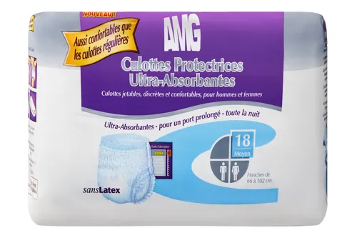 AMG Protective Underwear, Ultra-Absorbent