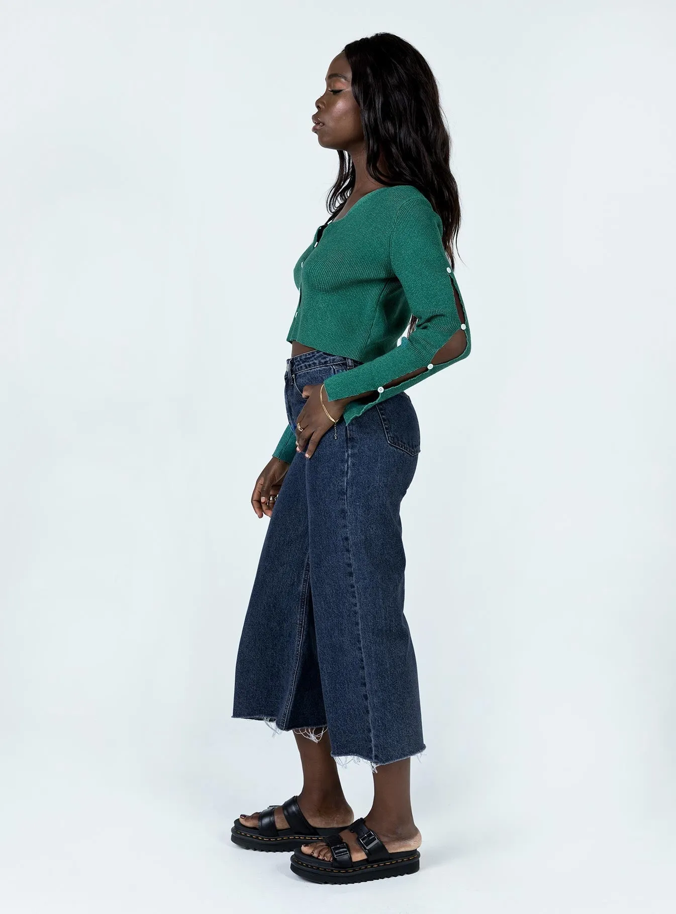 Andalusia Wide Leg Denim Jeans