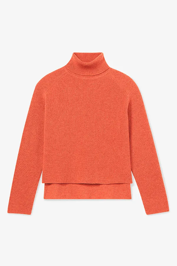 Arbus Sweater - Cashmere :: Papaya