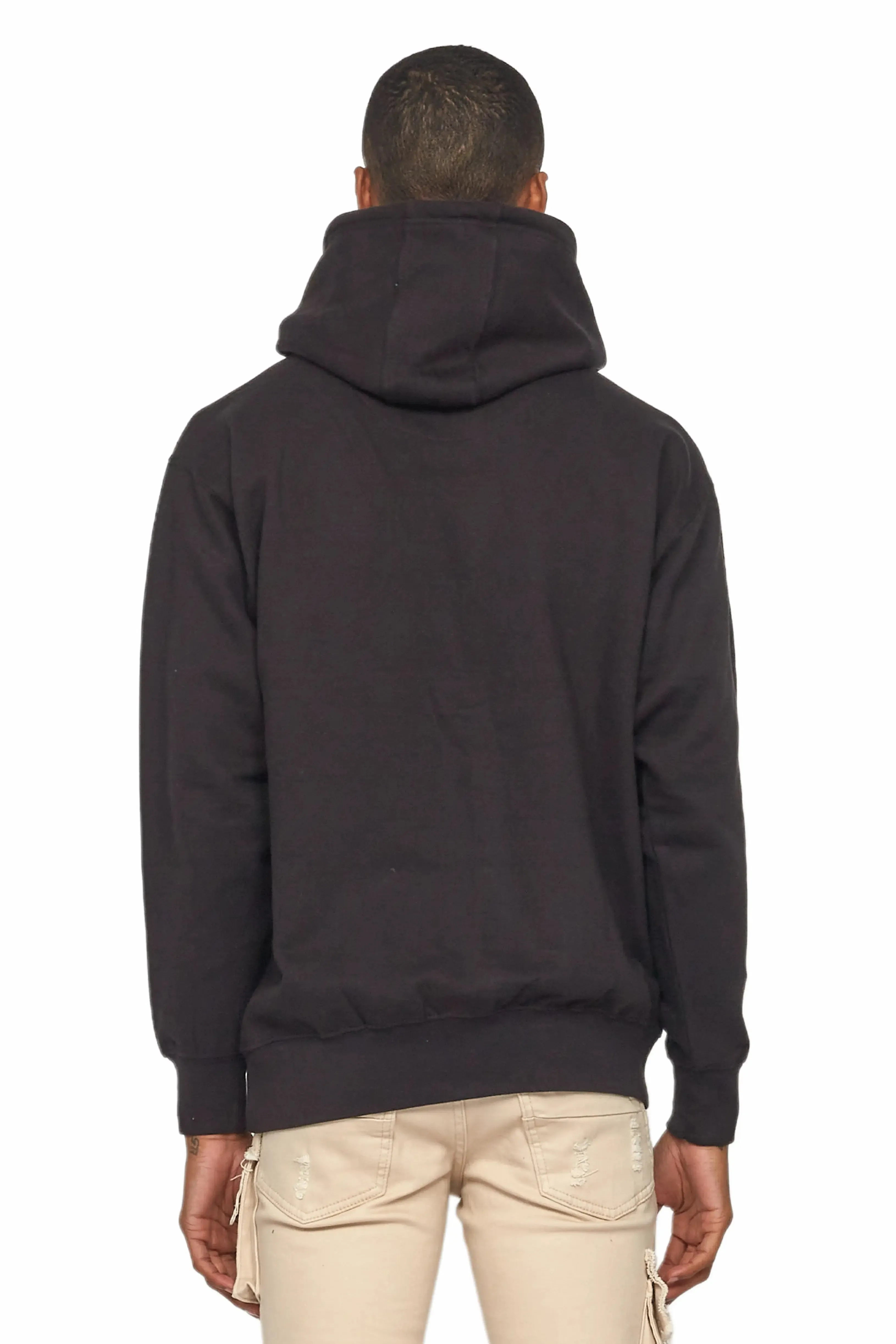 Argent Black Graphic Hoodie