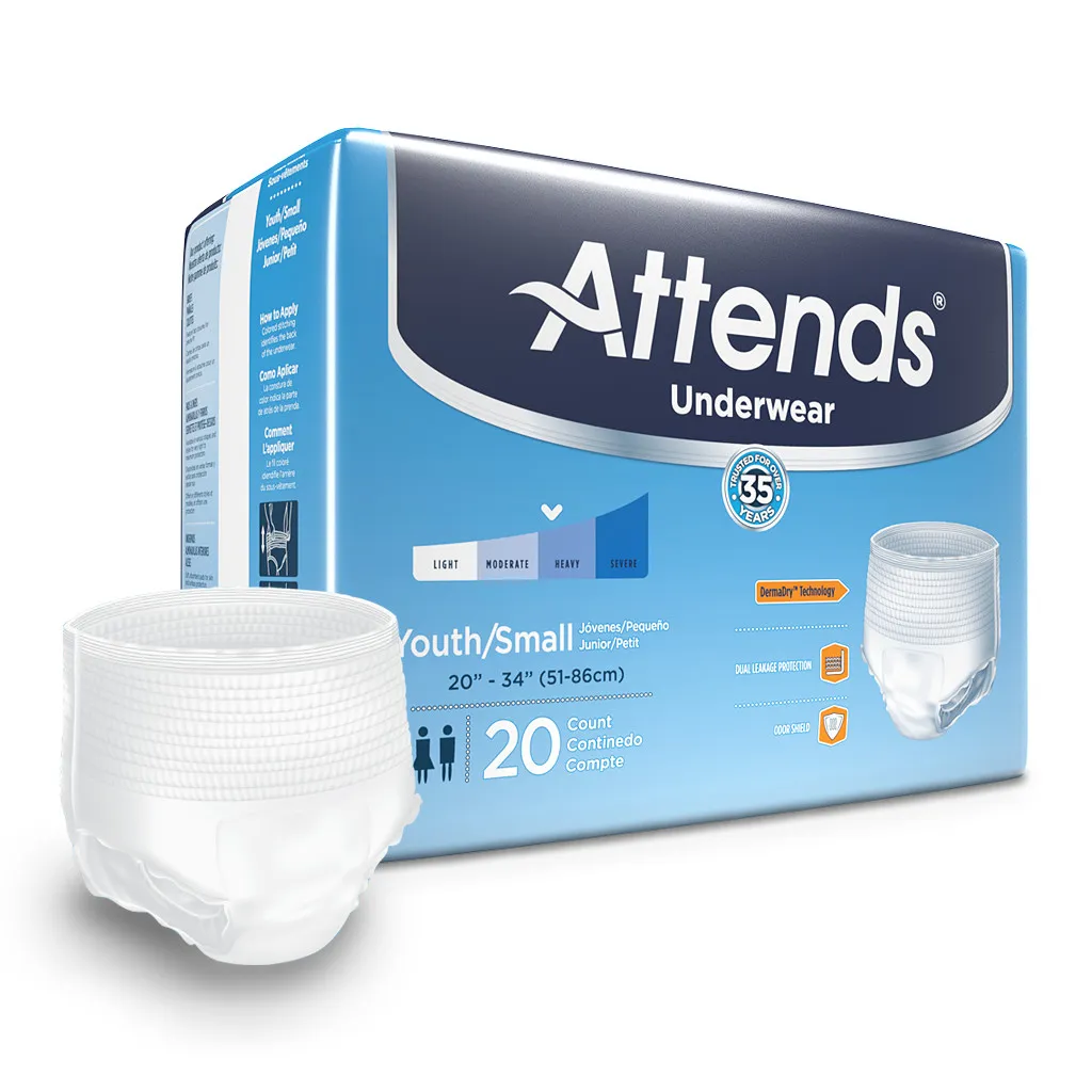 Attends Advanced Underwear, Heavy Absorbency