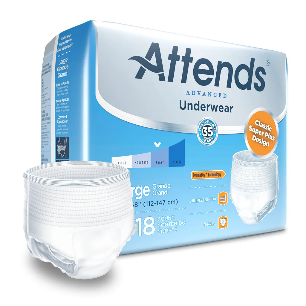 Attends Advanced Underwear, Heavy Absorbency