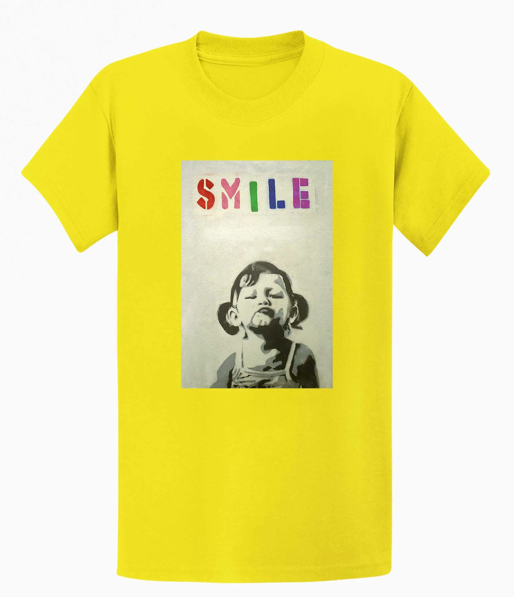 Banksy T Shirt - Smile