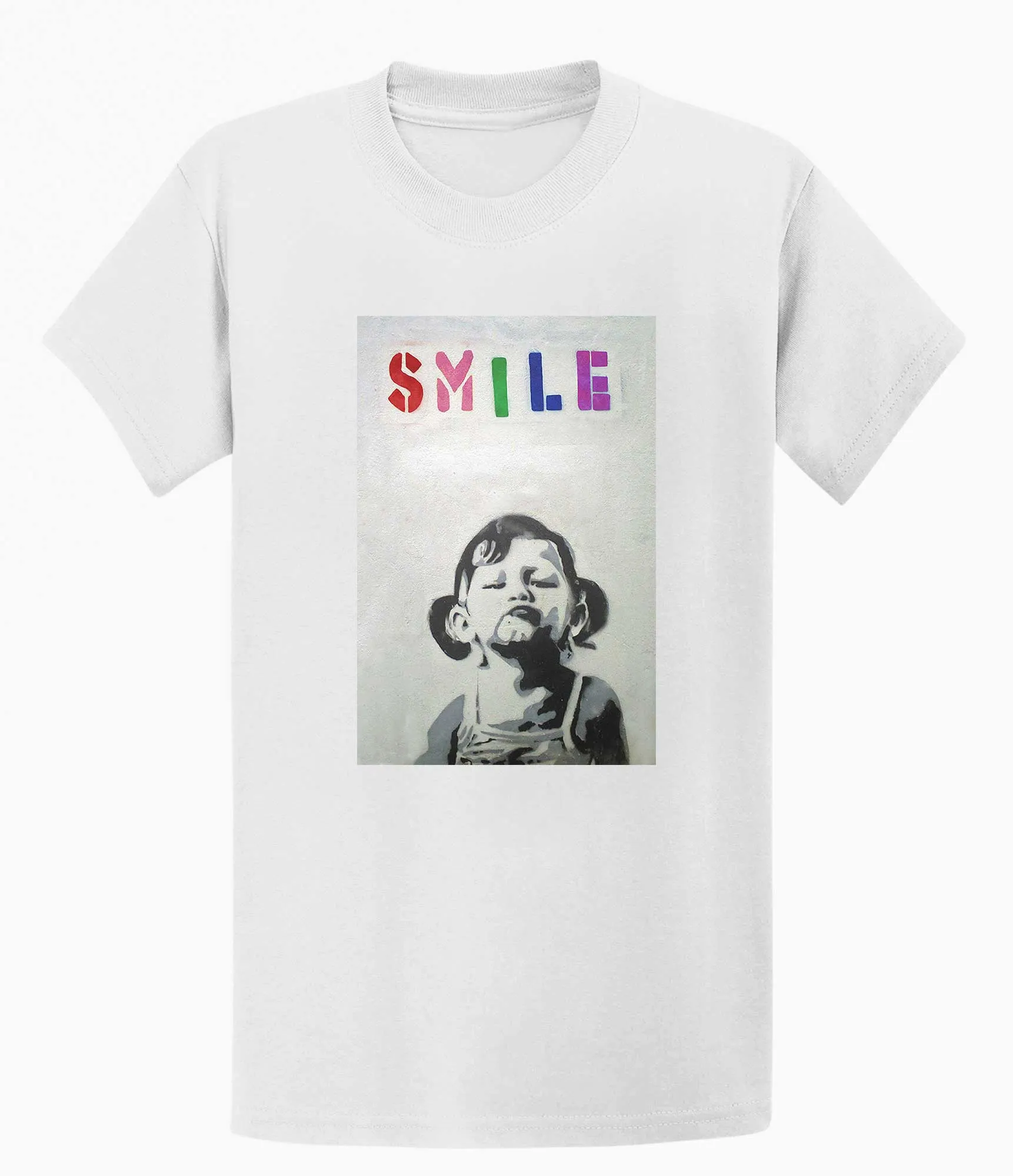 Banksy T Shirt - Smile