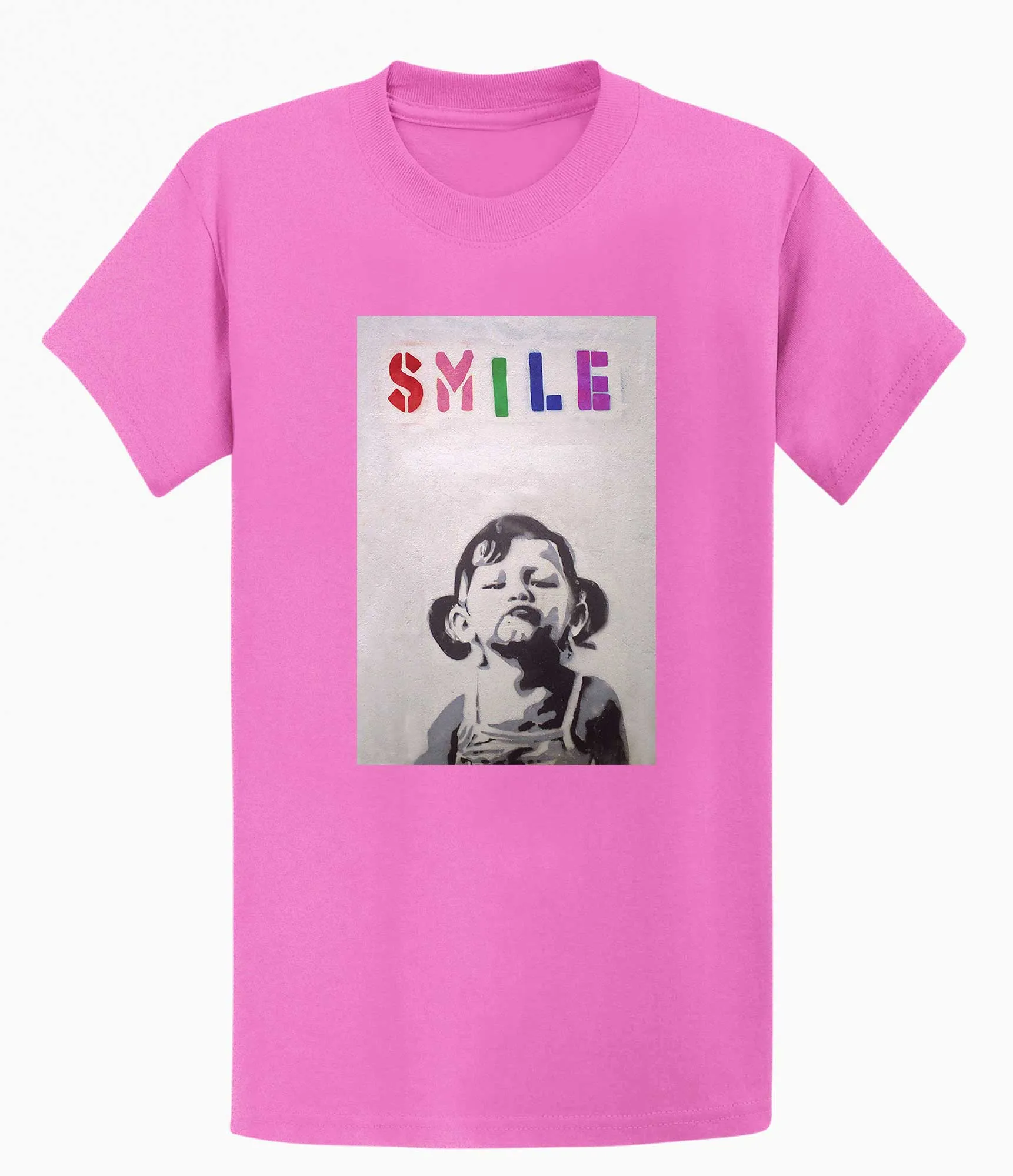 Banksy T Shirt - Smile