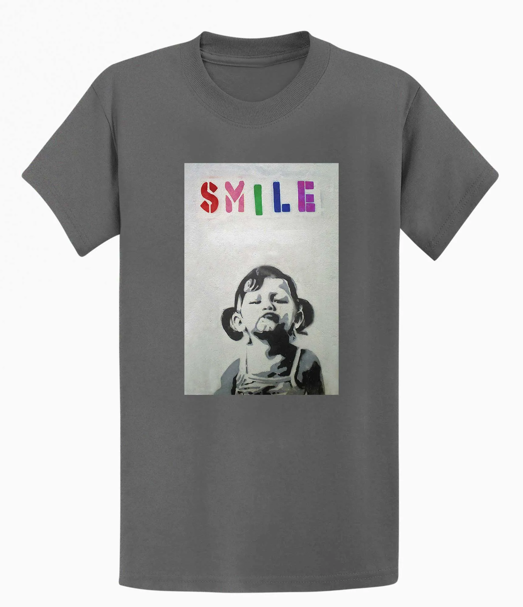 Banksy T Shirt - Smile