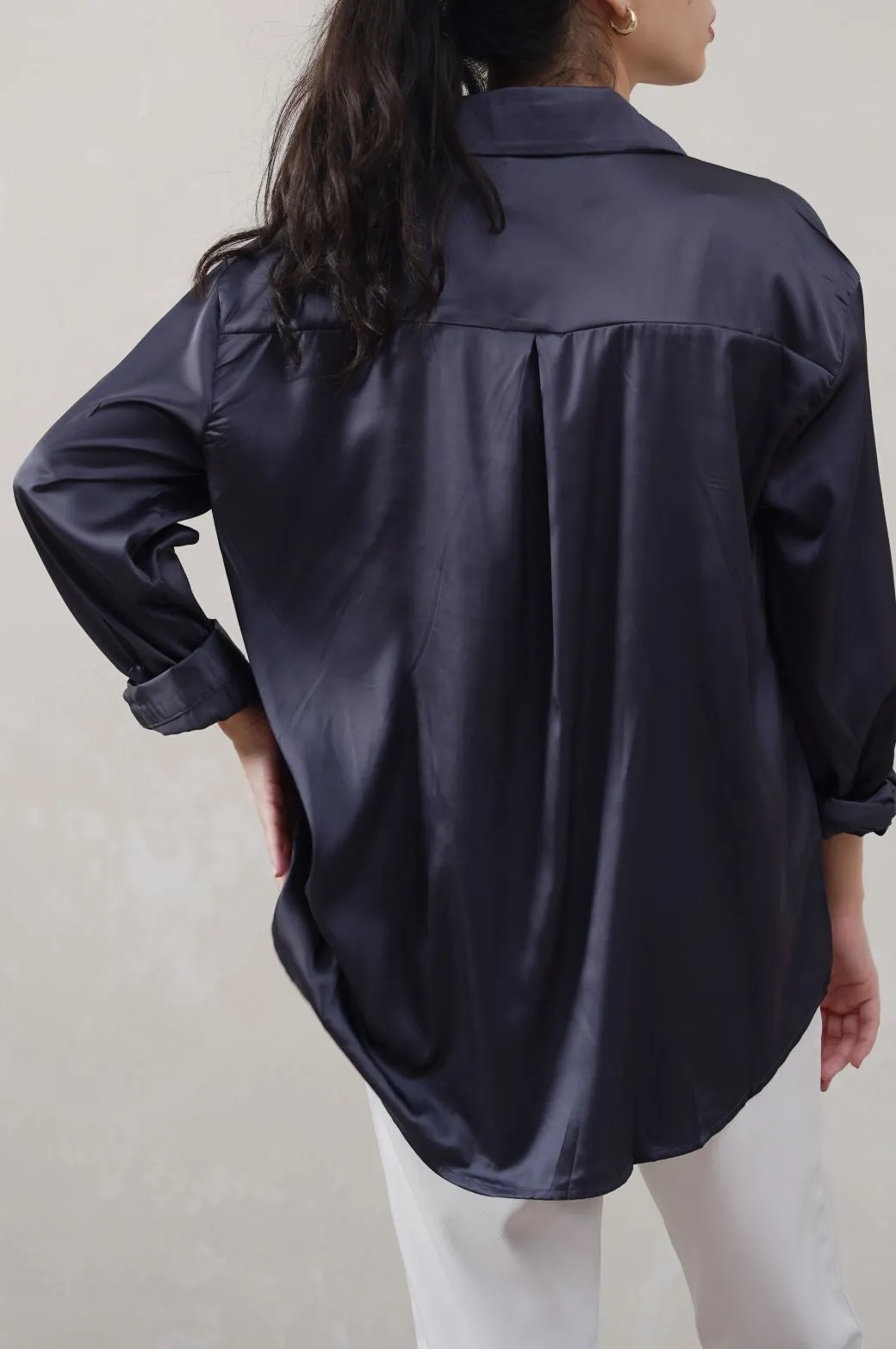 BASIC SILK SHIRT