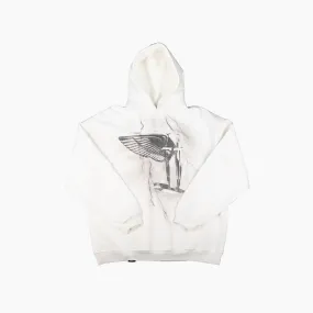 BENTLEY OVERSIZED HOODIE - WHITE