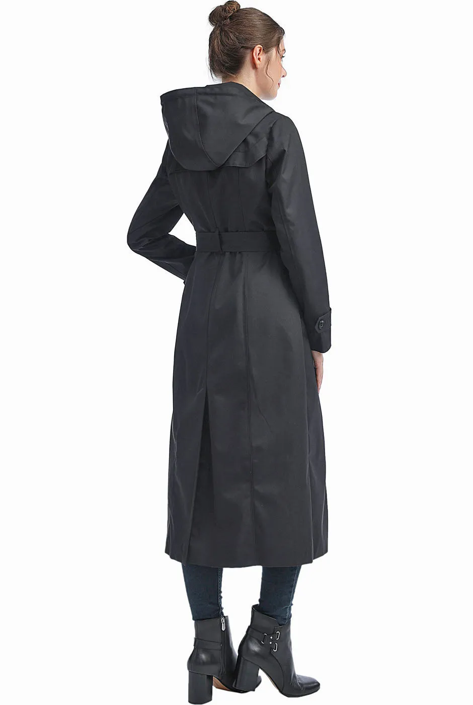 BGSD Women Paula Waterproof Hooded Long Rain Coat