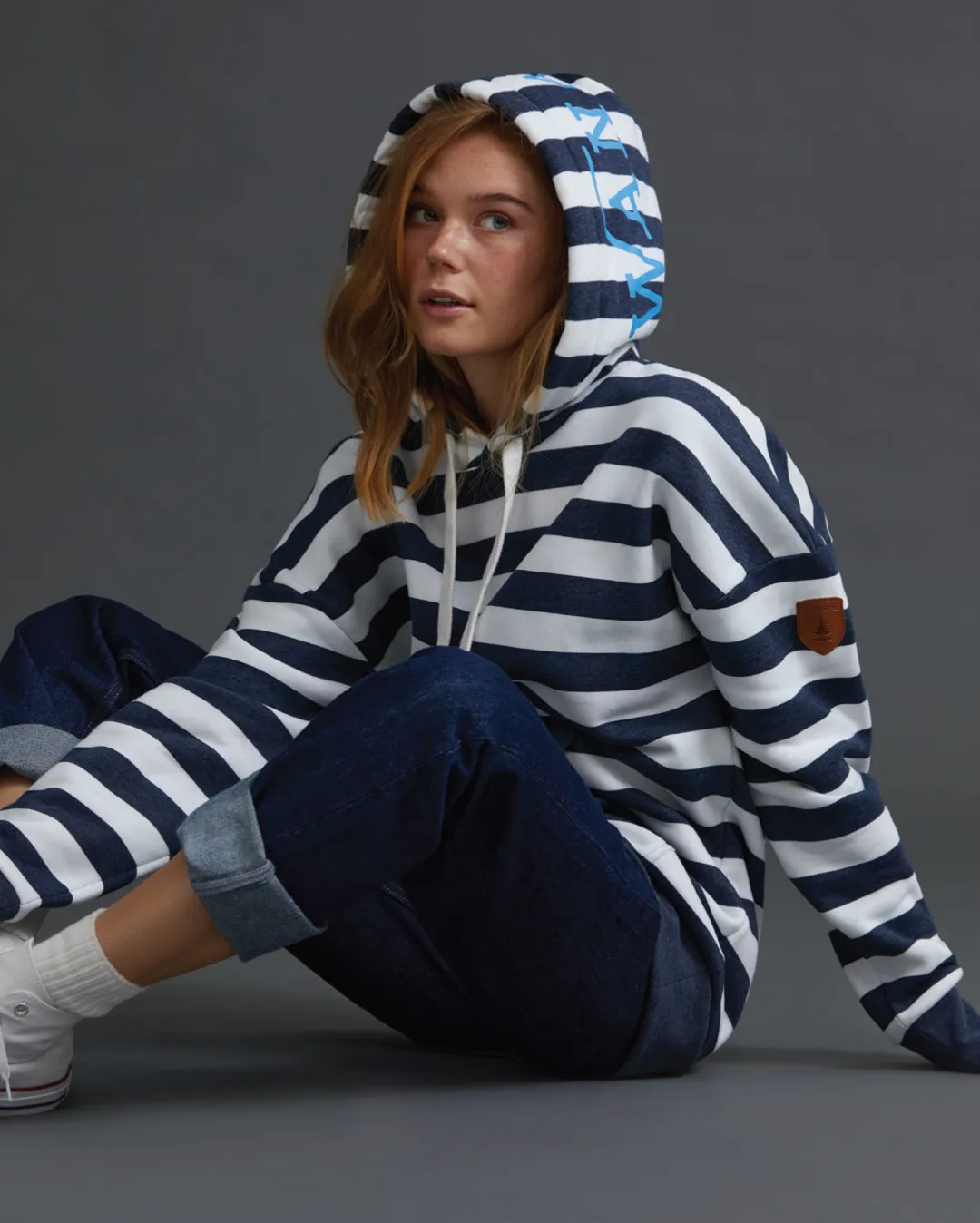 Billie Stripe Hoodie