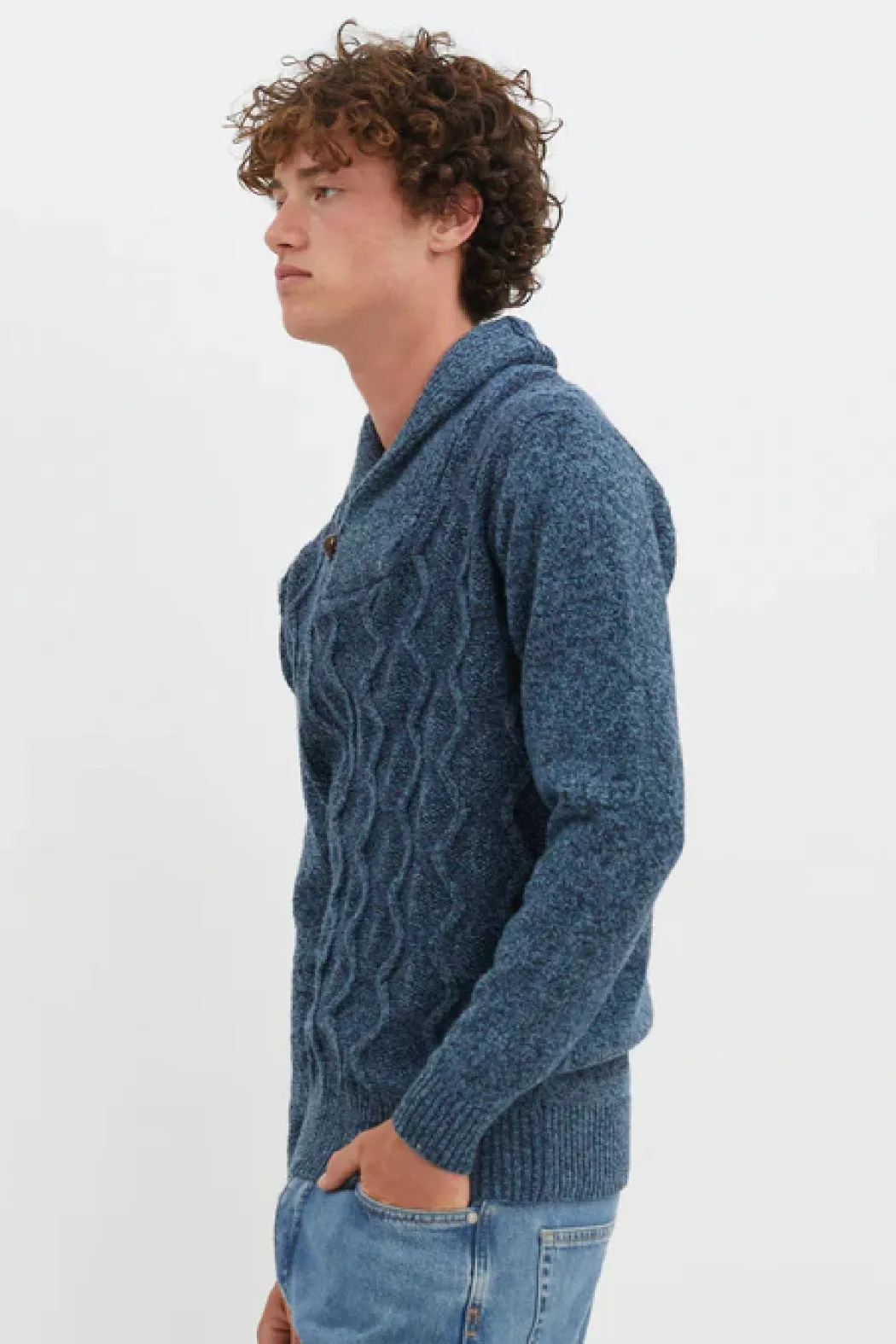 Billy Shawl Collar Sweater