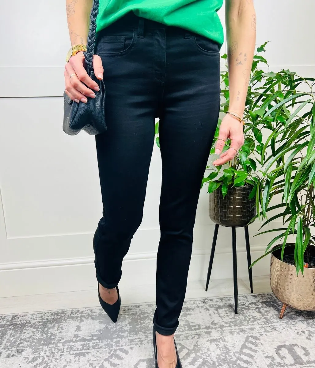 Black Denim Super Stretch Jeans