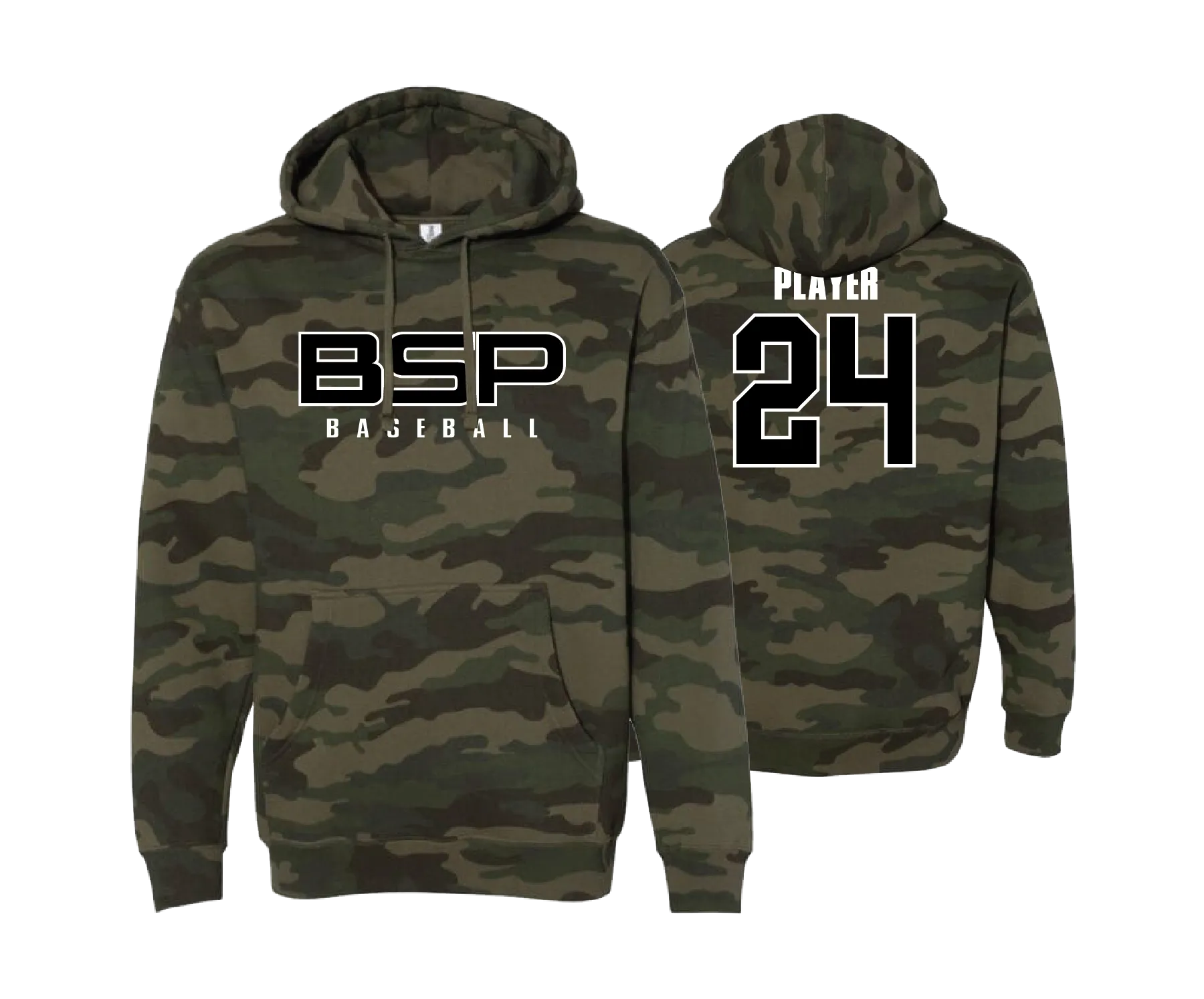 BSP - Camo DTF Hoodie