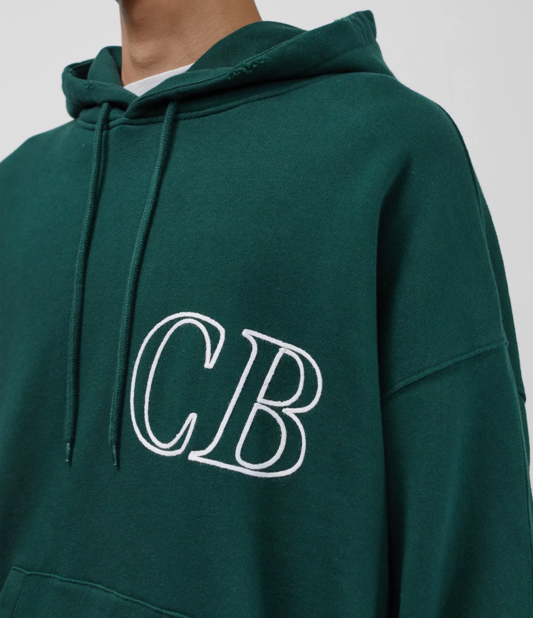 CB ITALIC OUTLINE HOODIE