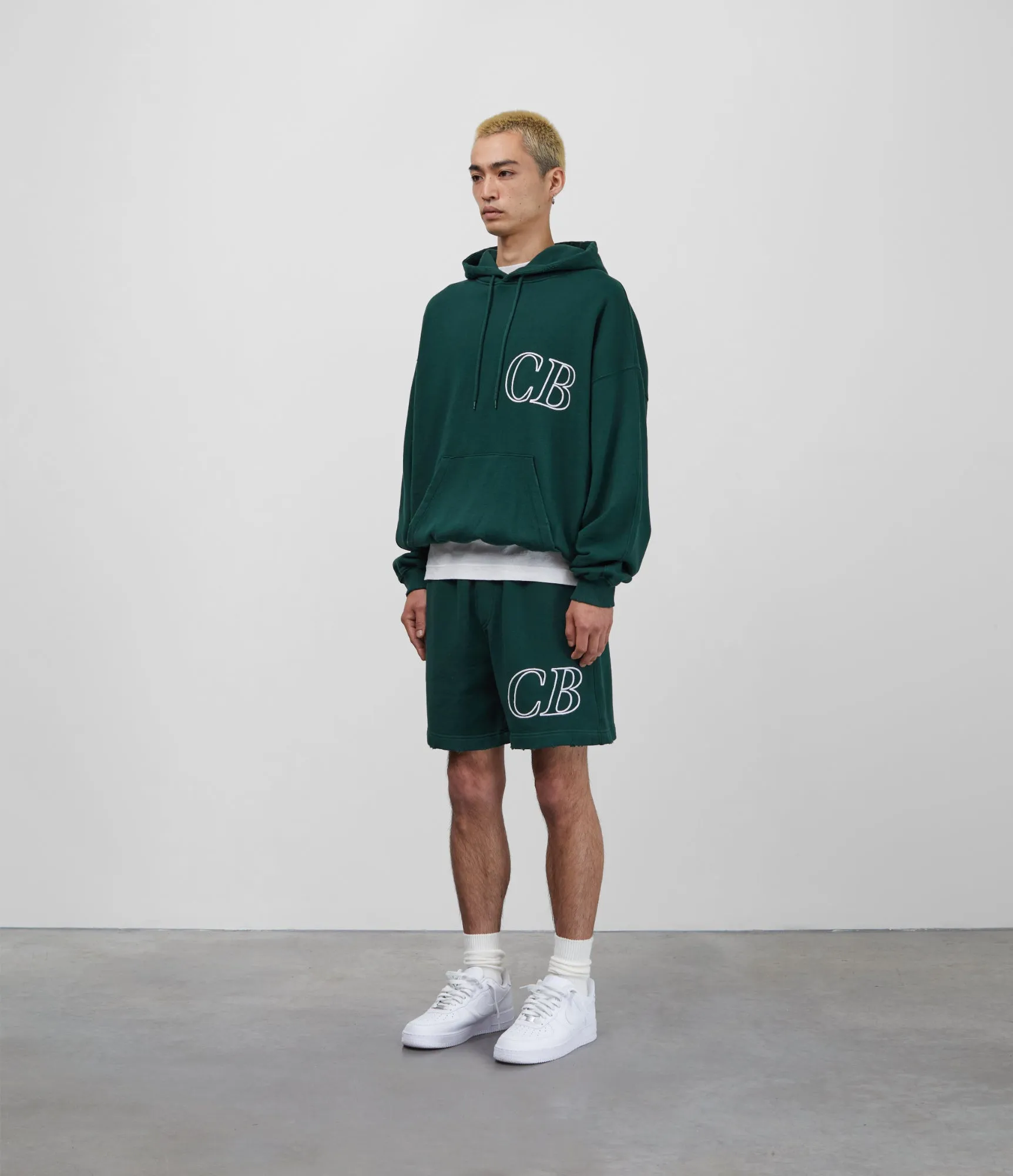 CB ITALIC OUTLINE HOODIE