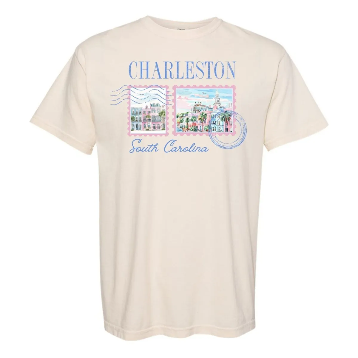 'Charleston Stamp' T-Shirt