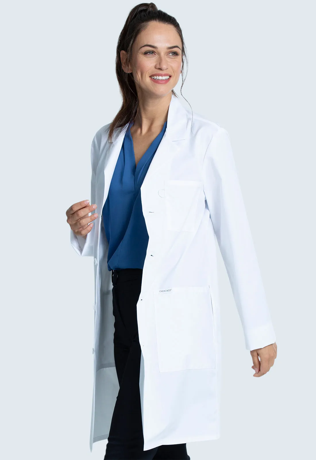 Cherokee  Project Lab Three Pocket 40" Unisex Lab Coat