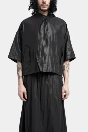 Coated Oversized Shirt