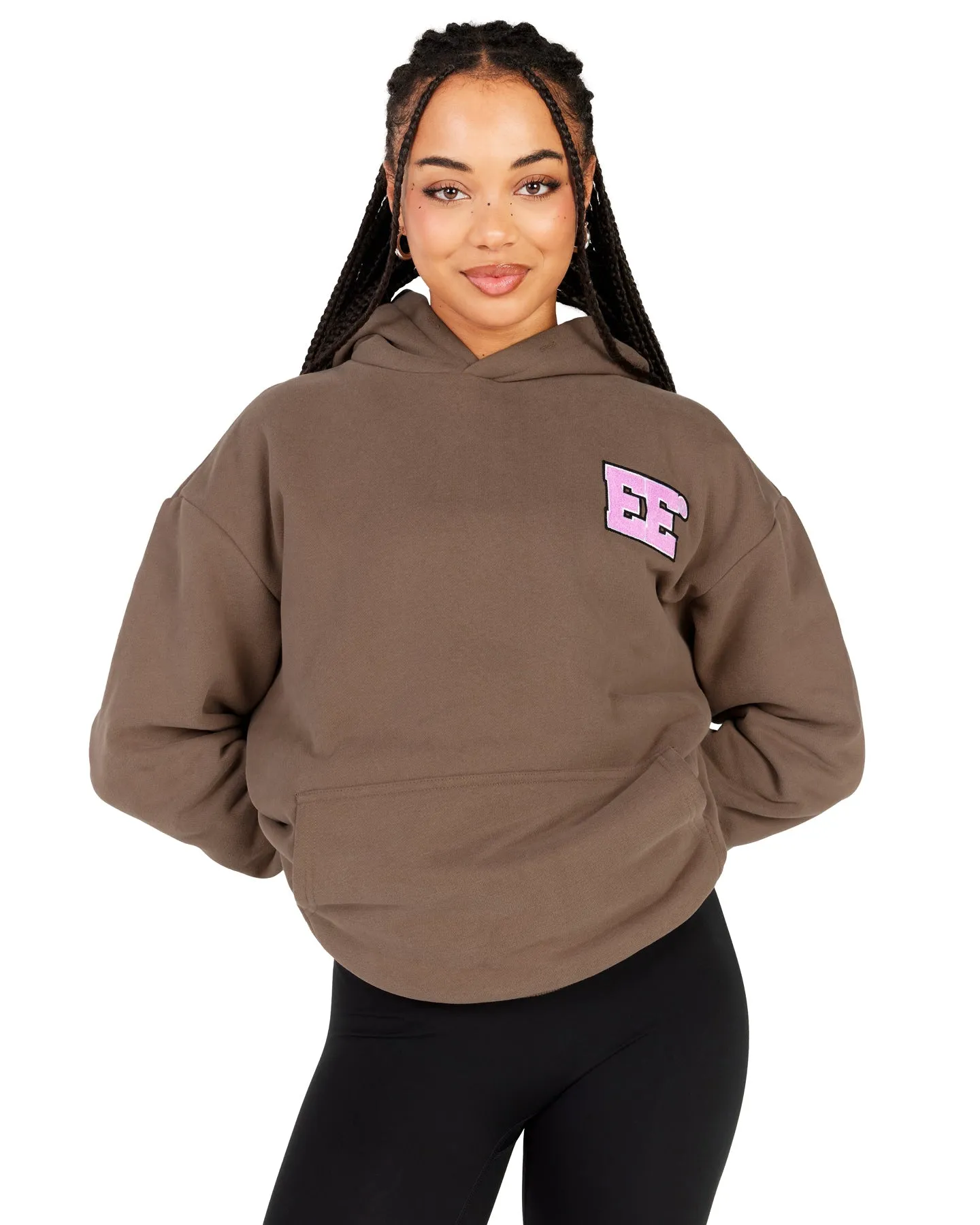 Collegiate V2 Hoodie - Brown