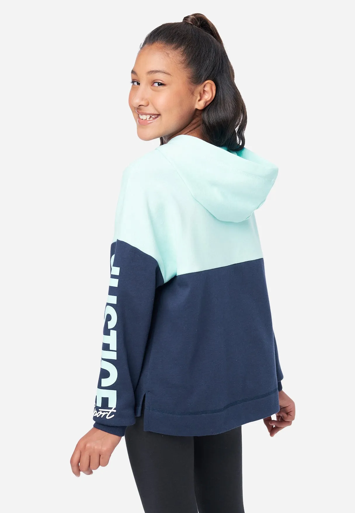 Color Block Justice Hoodie