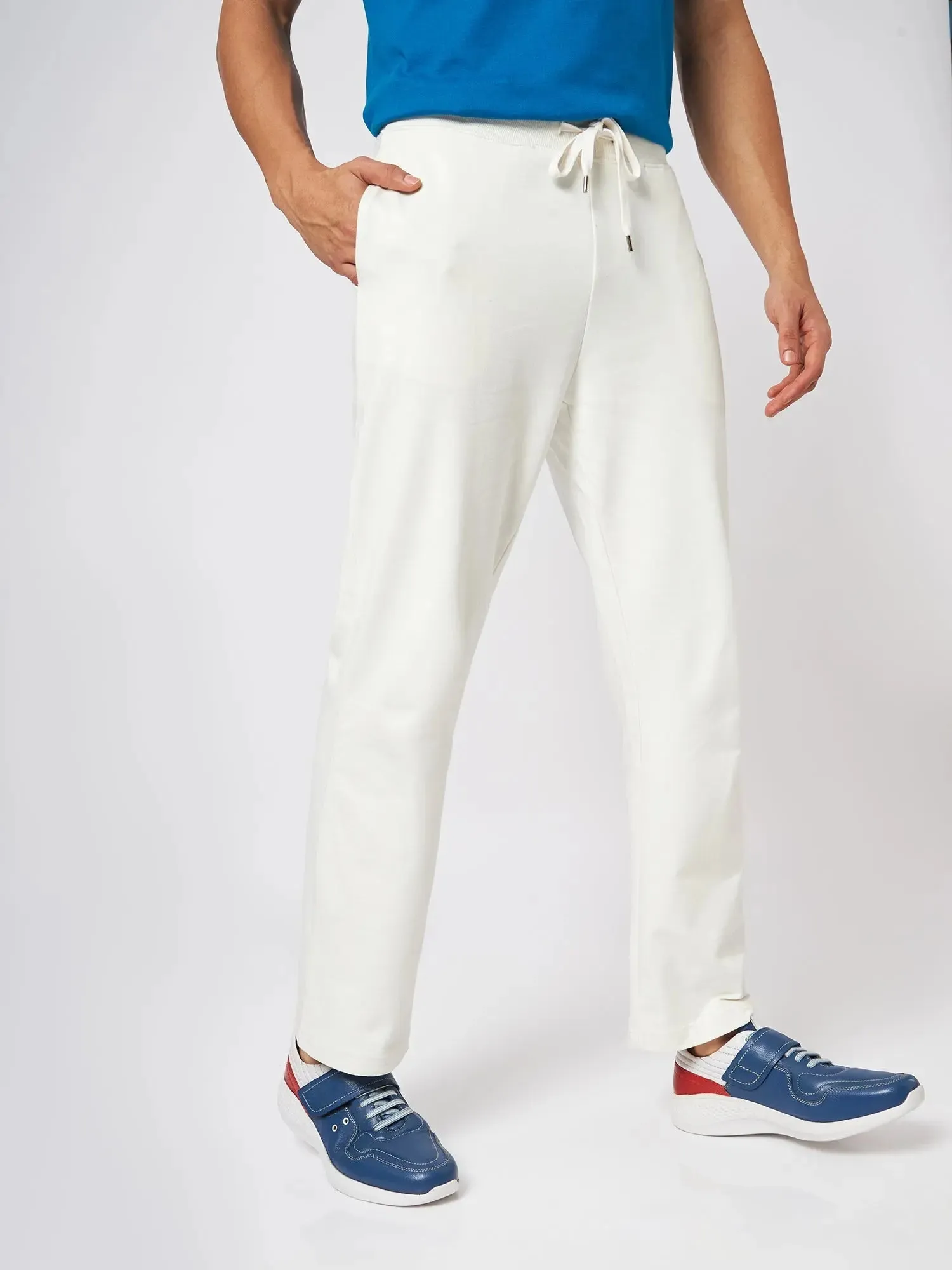 Cream Off-Duty Trousers