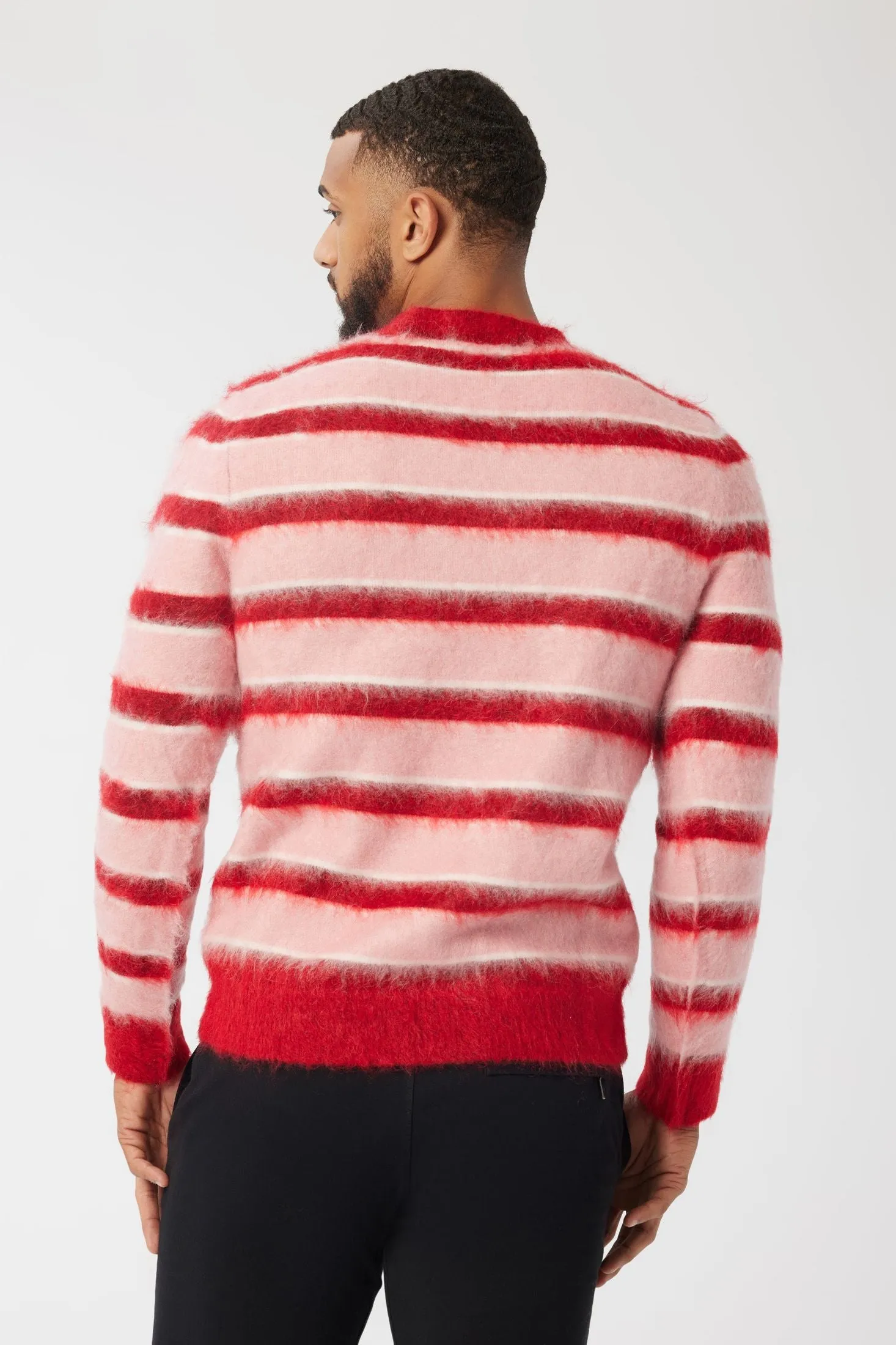 Crew Sweater | Brushed Mohair