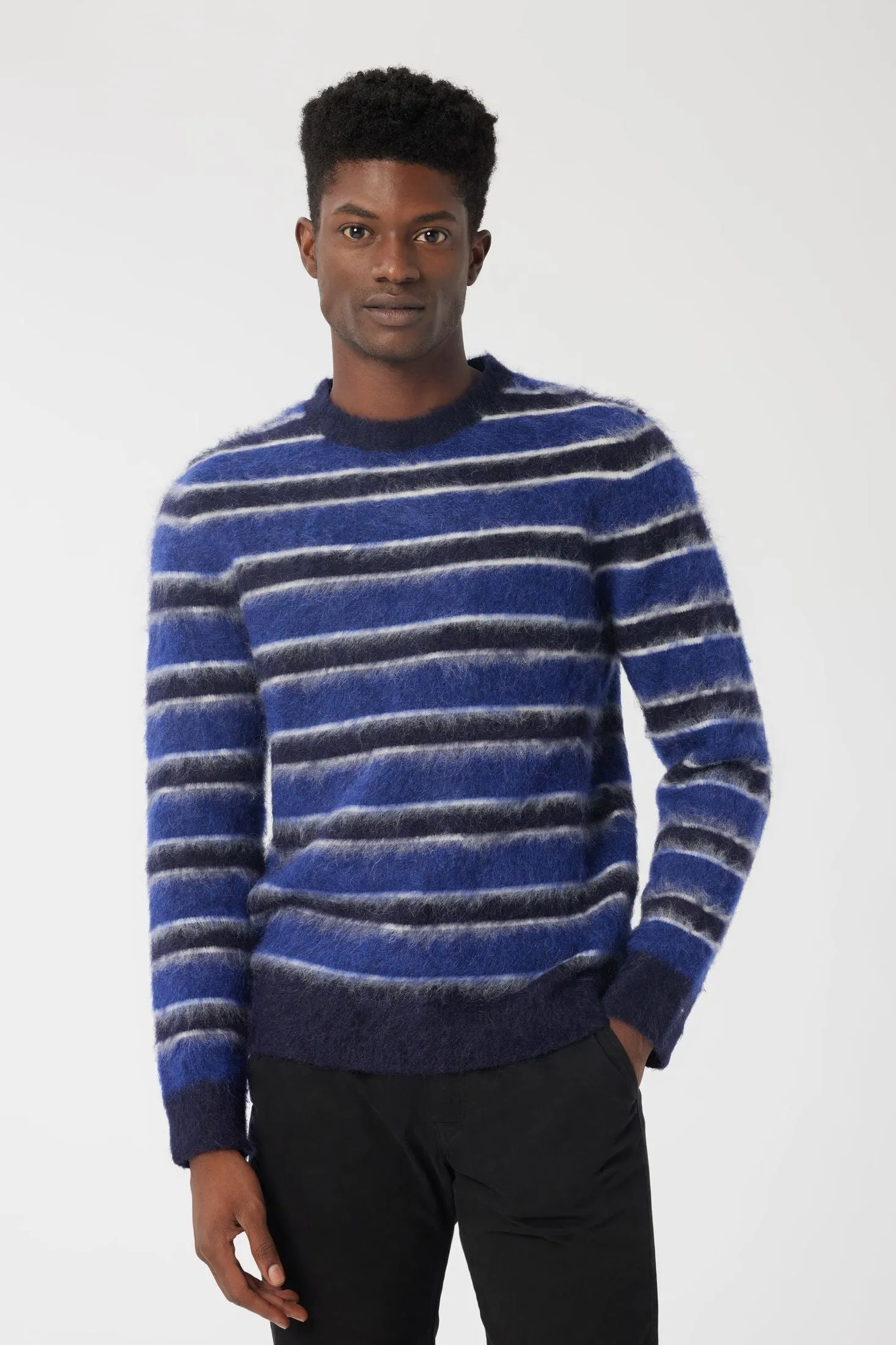 Crew Sweater | Brushed Mohair