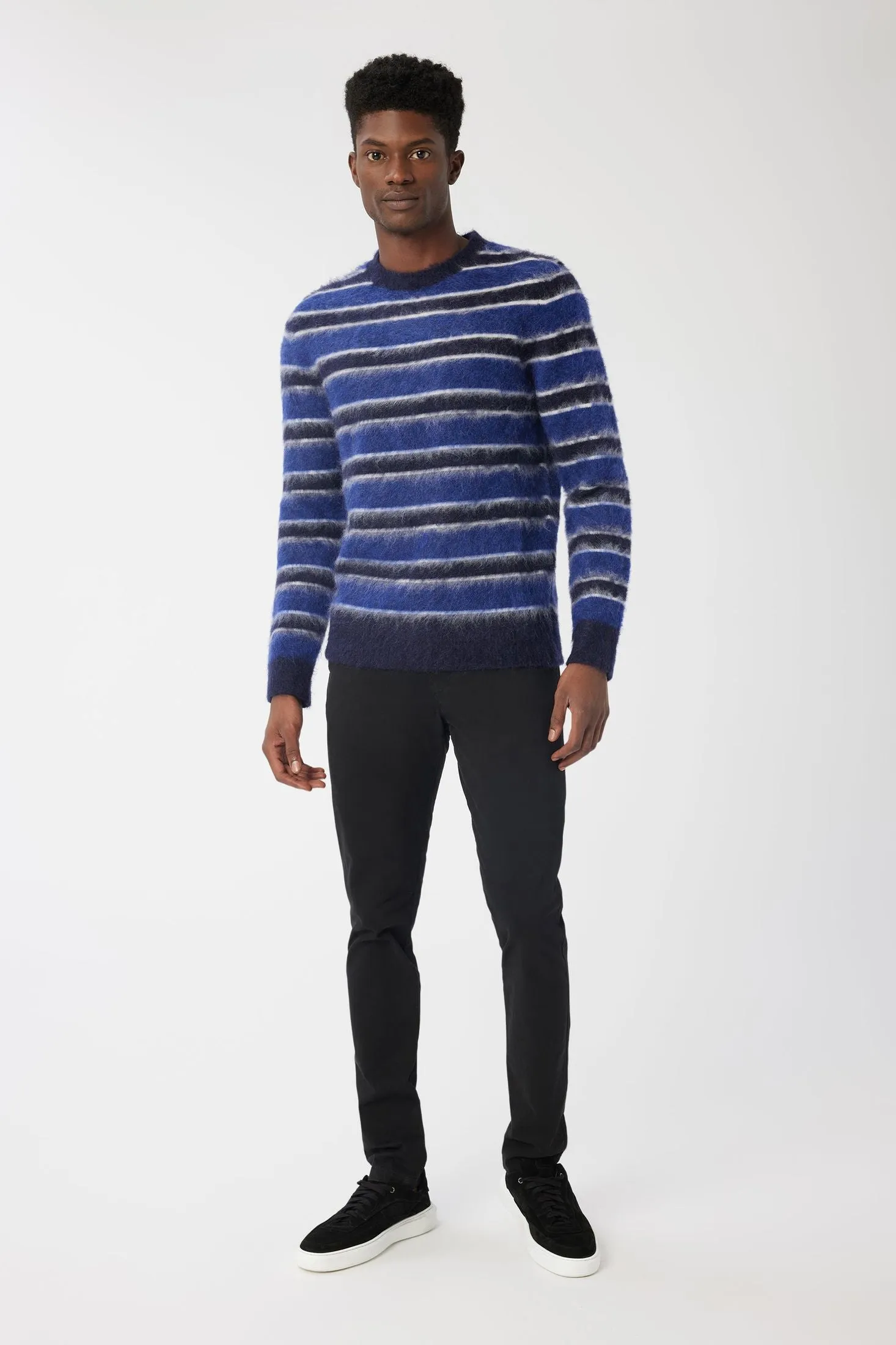 Crew Sweater | Brushed Mohair