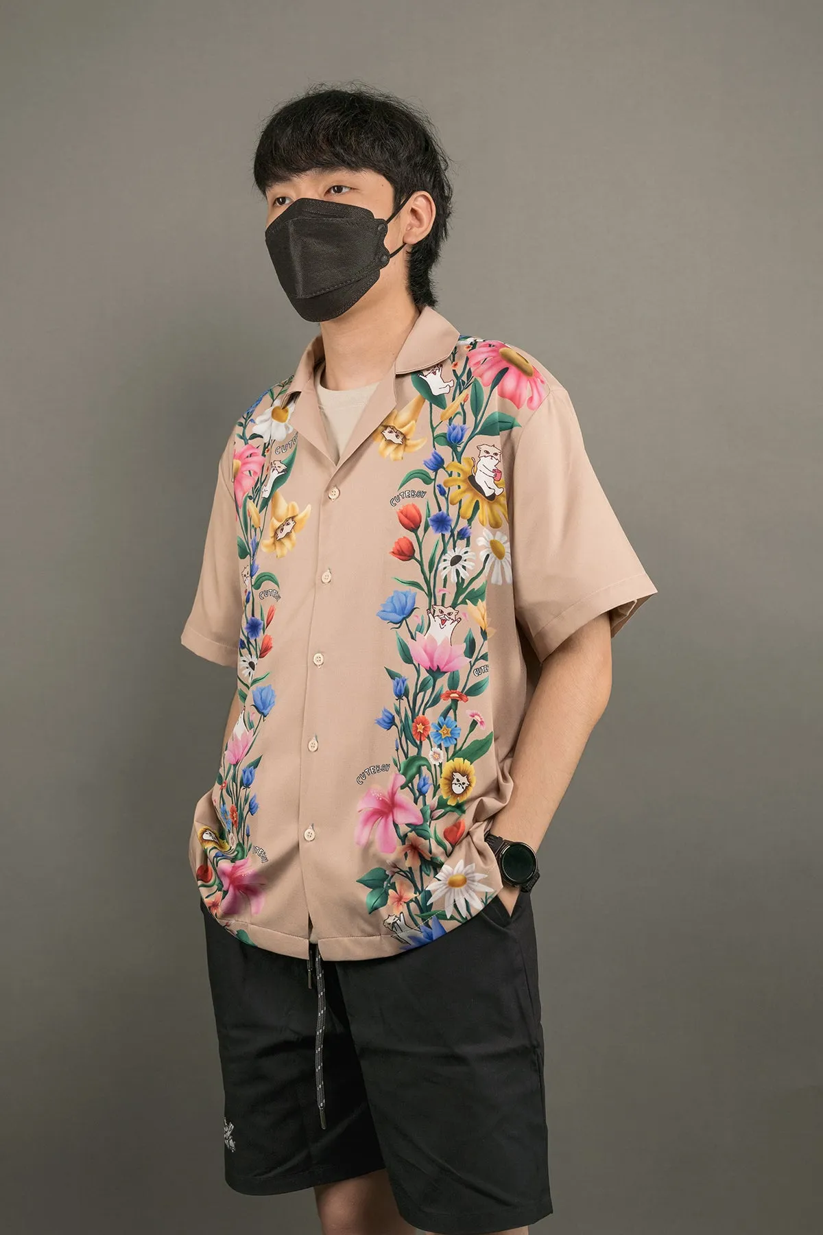 CuteBoy Floral Shirt