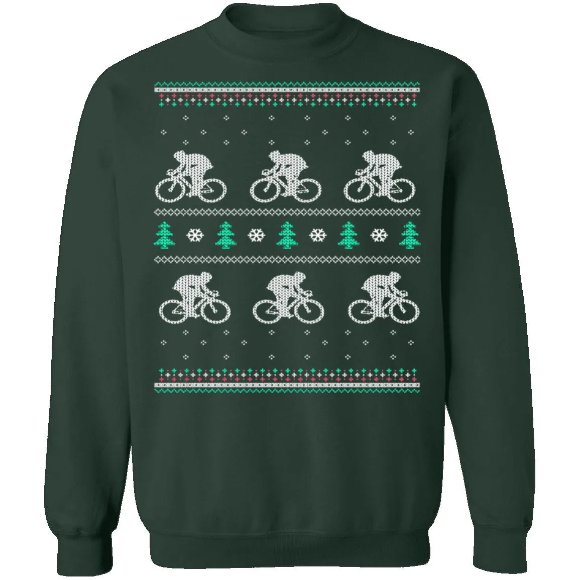 Cycling Ugly Christmas Sweater