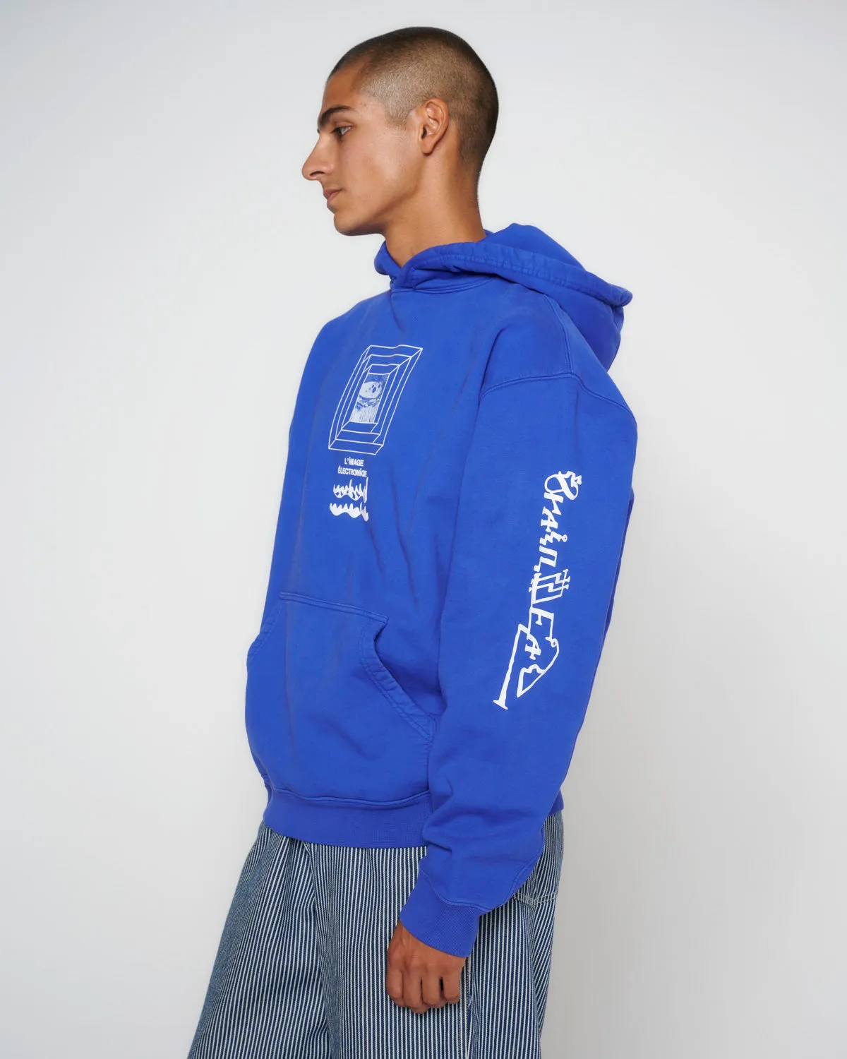 Electronique Hoodie - Blue