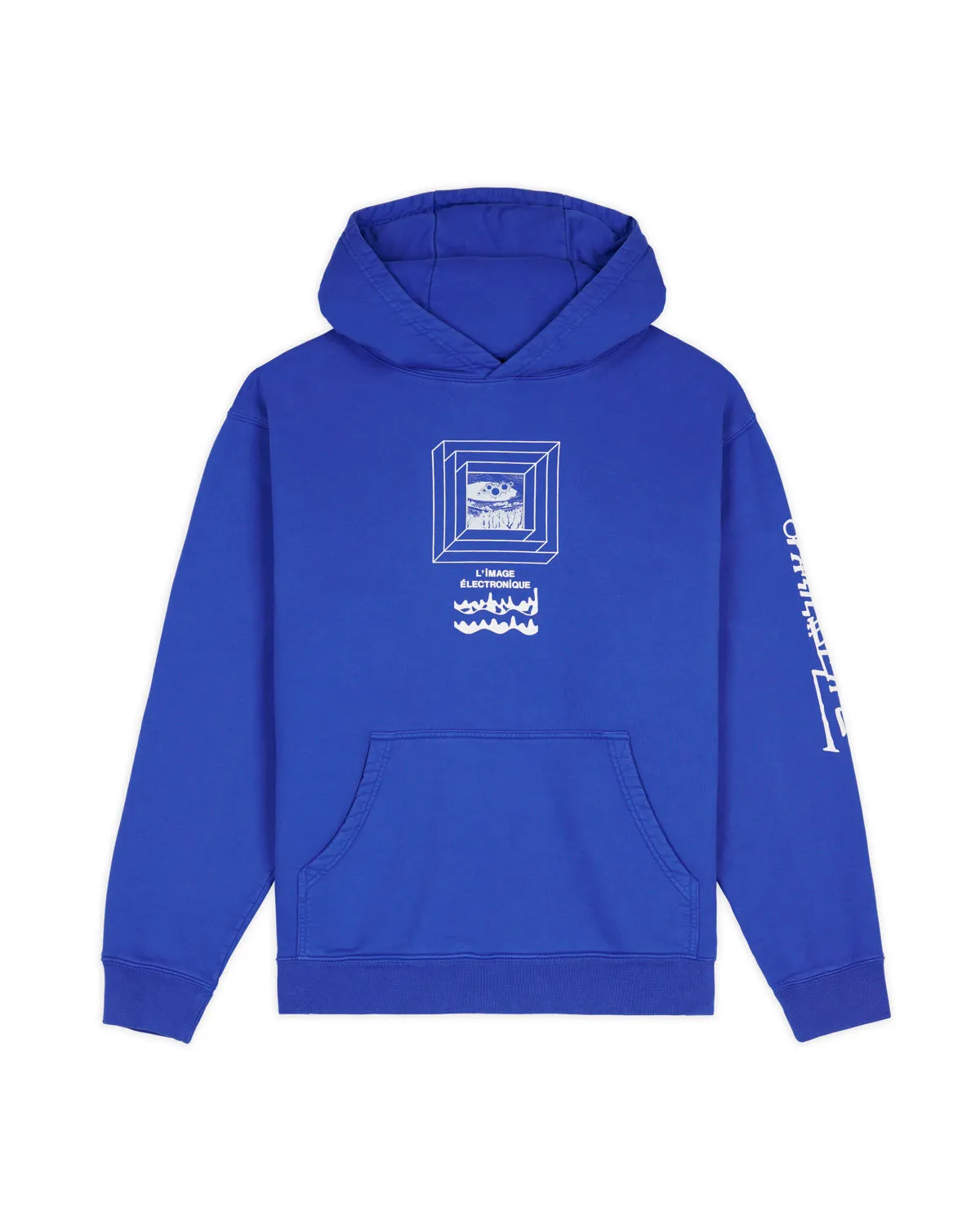 Electronique Hoodie - Blue