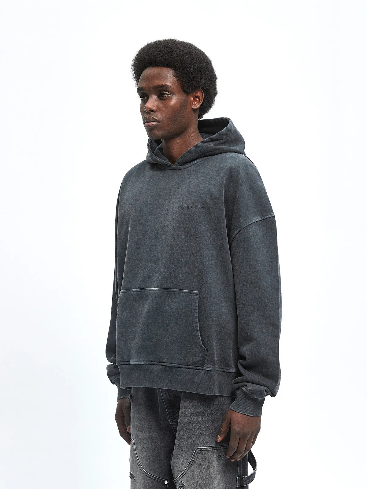 ESSENTIAL HOODIE - VINTAGE GREY