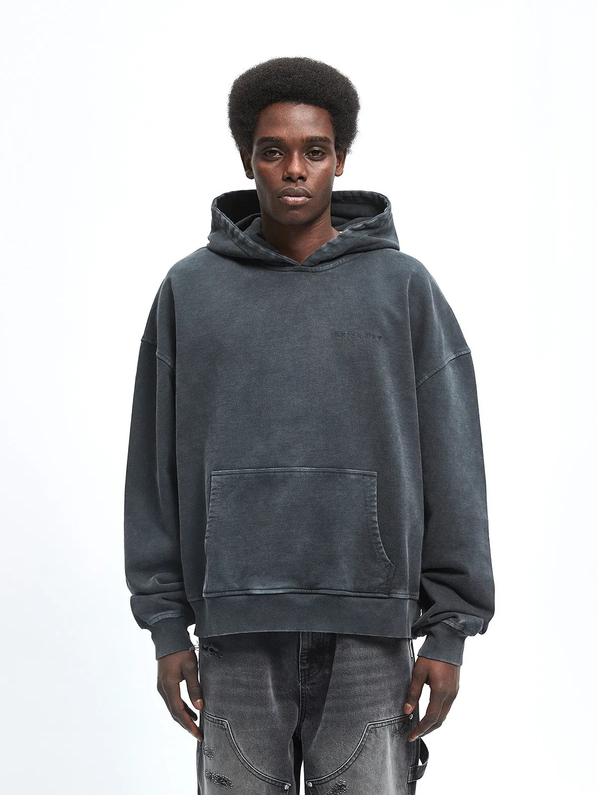 ESSENTIAL HOODIE - VINTAGE GREY