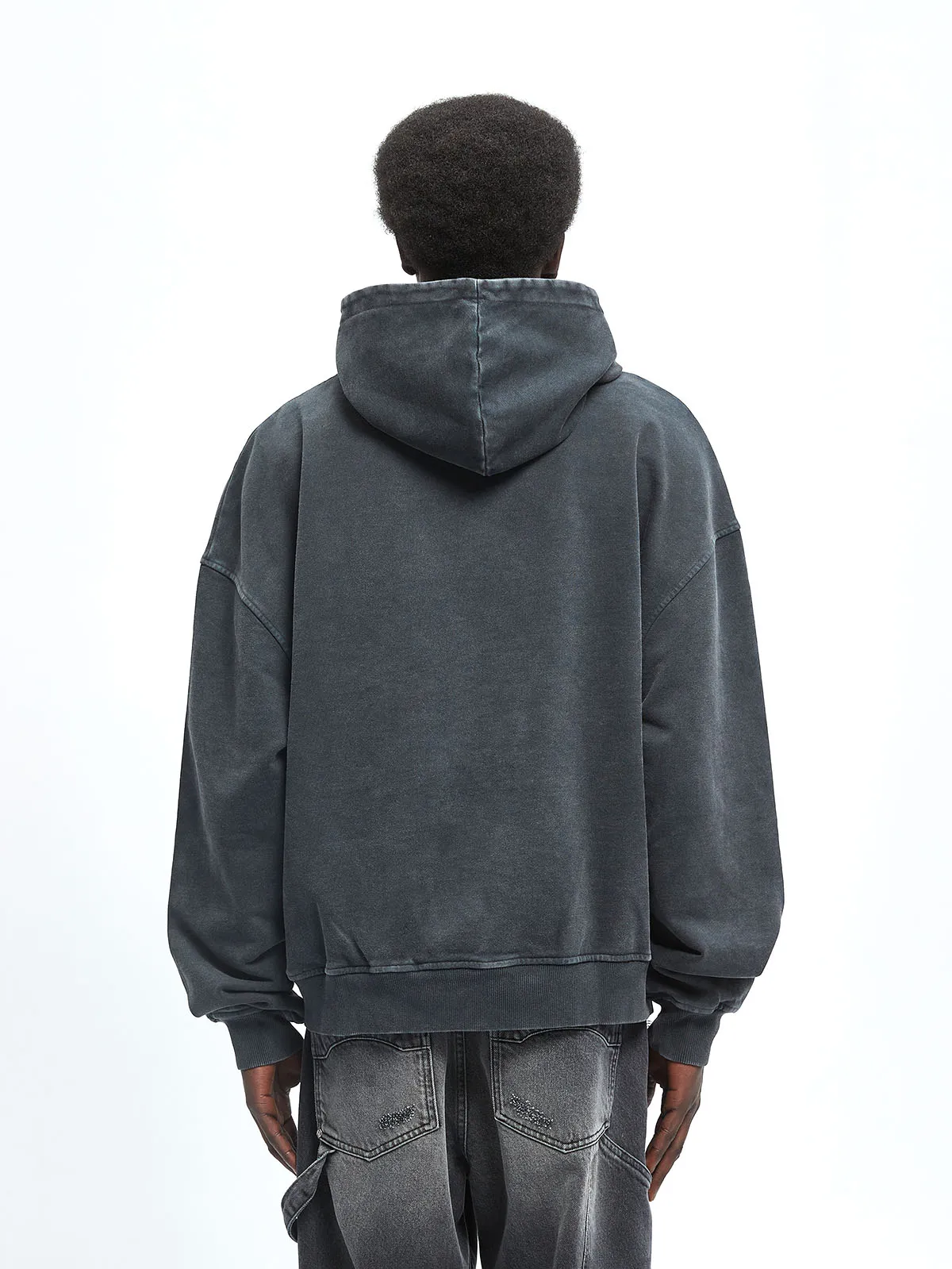 ESSENTIAL HOODIE - VINTAGE GREY