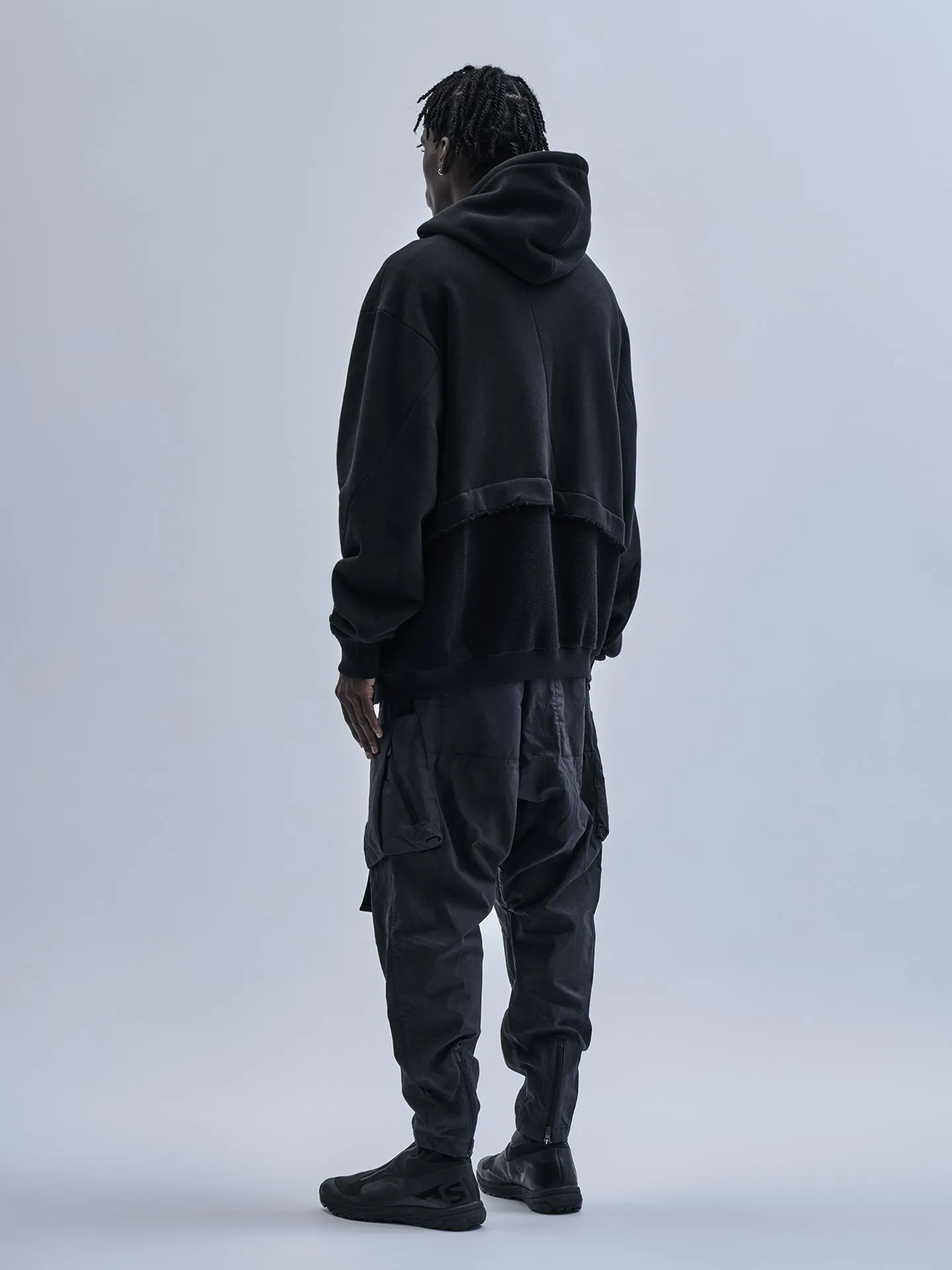 exalde hoodie black