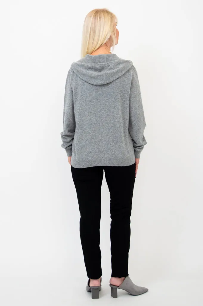 Finlay Sweater, Grey, Cashmere