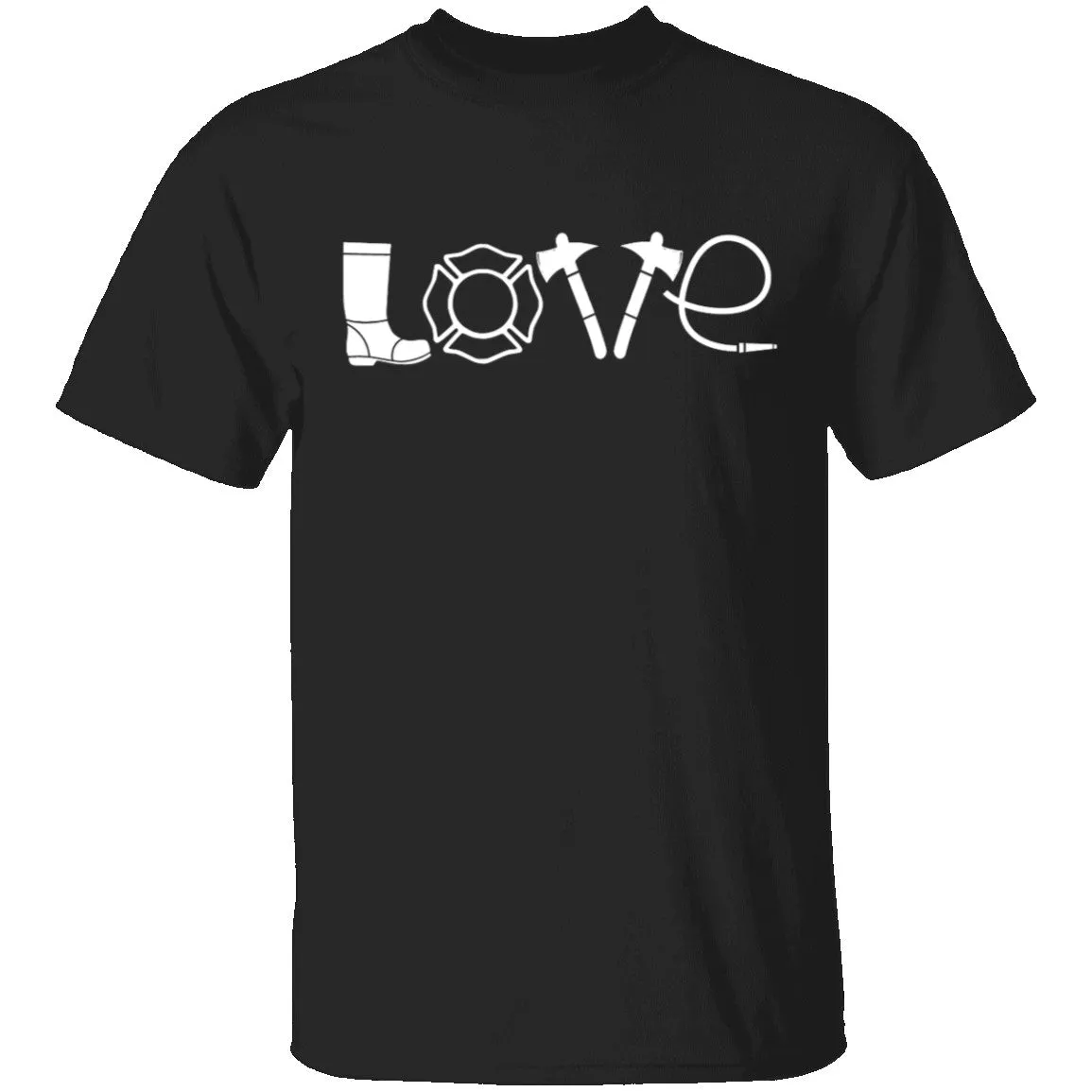 Firefighter Love T-Shirt