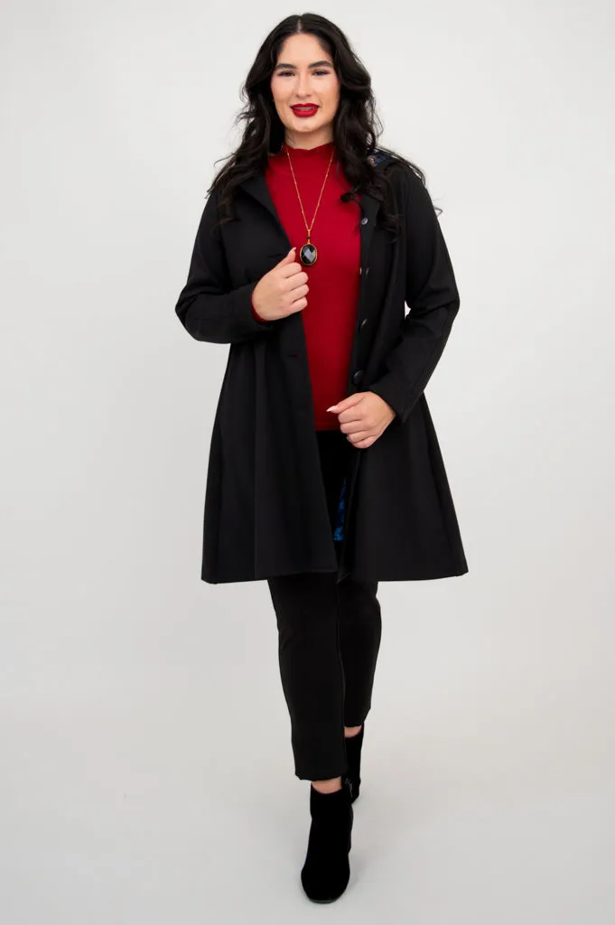 Florence Coat, Black, Modal