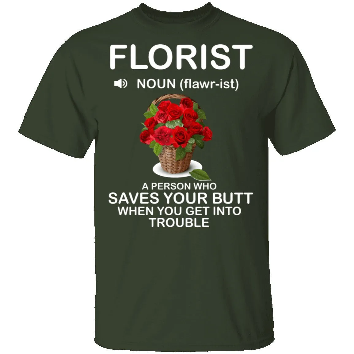 Florist Definition T-Shirt