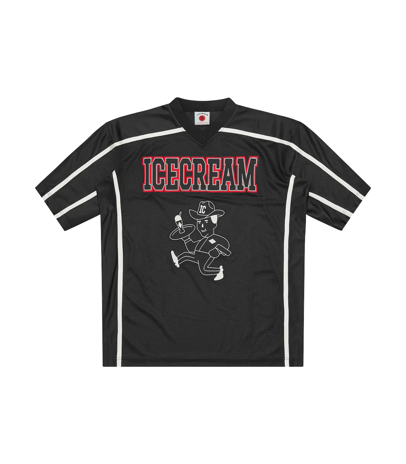 FOOTBALL SHIRT - BLACK