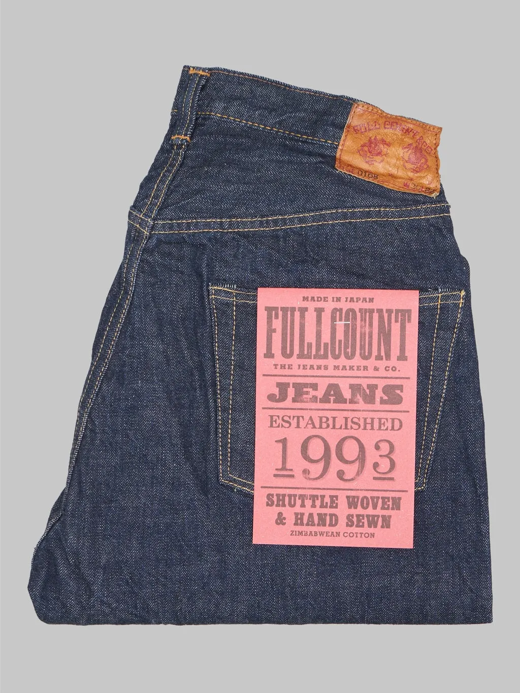 Fullcount 0105W Wide Straight Jeans | 13.7oz Denim